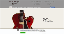 Desktop Screenshot of guitardoc-vintage.de